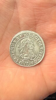 Krásny 6 krajciar Leopold I.-Kremnica 1970 Ag - 7