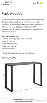 Konzolový stolík - 7