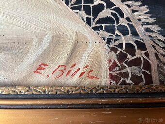 Obraz Malba Painting kvety vo vaze E. Bilic - 7