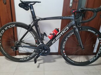 Karbonovy bicykel kemo + kolesa - 7
