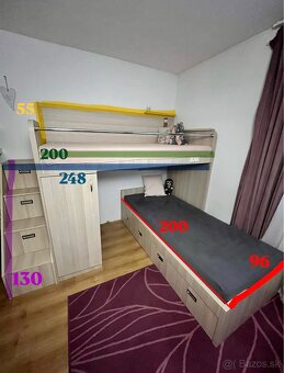 Poschodová posteľ na mieru - 7