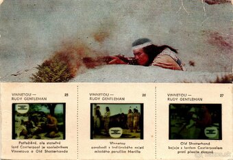 WINNETOU POHLADNICE S DIAPOZITIVMI - 7