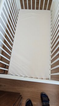 Detská postieľka IKEA GULLIVER + matrac + obliečka - 7