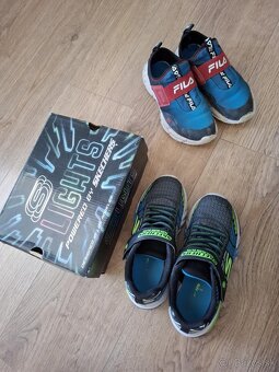 botasky SKECHERS , sandálky FILA - 7
