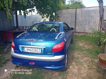 Predám Peugeot 206cc Cabrio - 7