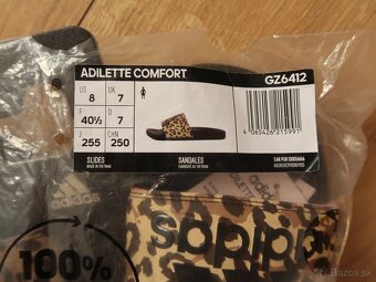 Dámske šľapky Adidas Adilette Comfort 40,5 - NOVÉ - 7