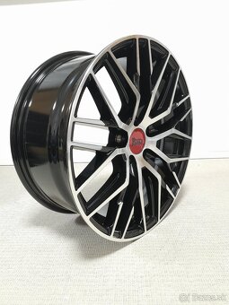 Alu disky R18 5x112 ET45 8J MAM RS4 BFP Seat Audi Vw Škoda - 7
