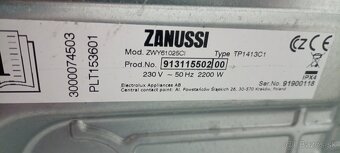 Práčka Zanussi - 7