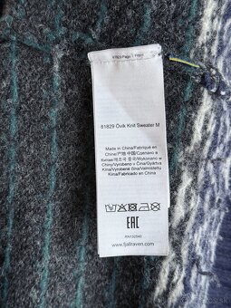 Vlnený sveter Fjallraven Ovik Knit Sweater M Arctic Green - 7