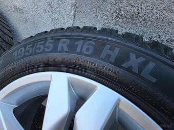 Zimne kolesa Skoda Fabia 5x100 r16 195/55 r16 dot2021 - 7