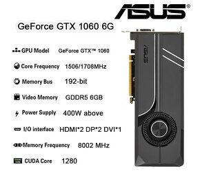 ASUS Z270, I5-7500, 16GB RAM, 500GB SSD, 1TB HDD,GTX1060 6GB - 7