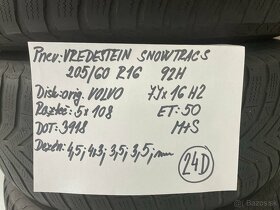 Disky Orig.VOLVO 7J x 16 H2 + pneumatiky GRÁTIS - 7