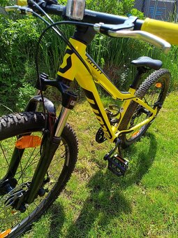 Používaný detský bicykel Scott Scale 24 disc TOP stav - 7
