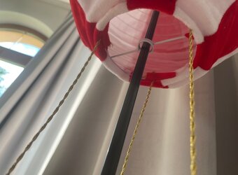 vianoce - vianocny balon 100cm - 7