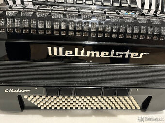 Predám akordeón WELTMEISTER METEOR 120 BASOVÝ - používaný - - 7