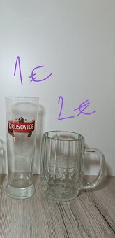 České pivové poháre 1 - 7