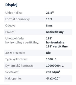Monitor HP 24y - 23,8" - 7