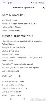 Čižmy kožené originál UGG snehule topánky ovčia vlna - 7