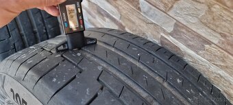 Predám originál vw disky VW r16 5x112 /Continental 205/55r16 - 7