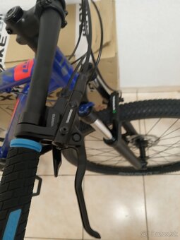 27,5" horsky bicykel Maxbike Toba blue disc hydro novy - 7