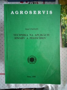 Chov, Poľnohospodárstvo odborná literatúra I. - 7