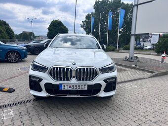 Predam BMW X6 xDrive30d 210kw biela M packet,rv2021 - 7