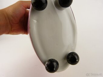 Starožitná Porcelánová Váza - Zátišíe Kvetov - 7