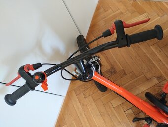 Btwin Robot 500 (16 kolesá) + Trailgator + košík Decathlon - 7