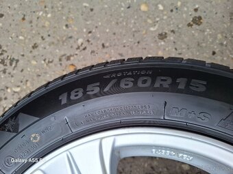 5x100 fabia ibiza 185/60r15 zimne gumy - 7