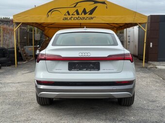 Audi E-tron -2023/32tis. KM- 55 Sportback quattro -NEBÚRANÉ - 7