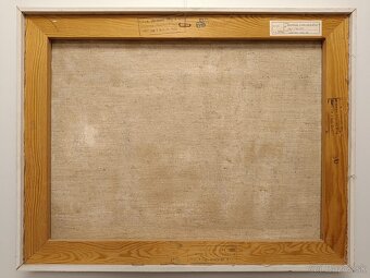 Obraz J.Hynšt, Vysočina Vel. Meziříčí, olej 50x65 - 7