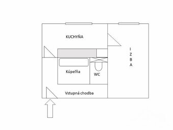 Prenájom 1 izbového zariadeného bytu v Detve - 7