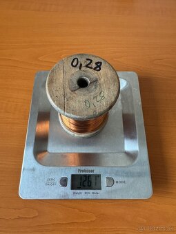 Medený drôt – rôzne priemery (0,12 až 1,8 mm) - 7