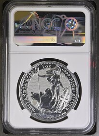NGC Prvá minca a prvý deň vydania s Charlesom III. 619ks - 7