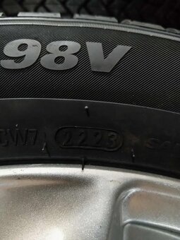 17" alu SUBARU + zimné pneu SUPER stav. - 7