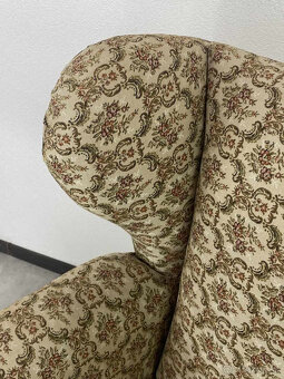 veľká starožitná pohovka s levími labami - 7