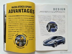 Mazda 6 ATENZA - japonský prospekt 33 stran - 7