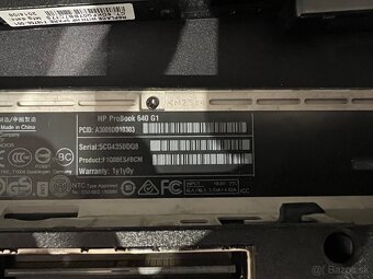 HP ProBook 640 G1 - i7-4702MQ 2,20GHz / 16GB RAM / 256SSD - 7