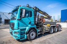 9908 MAN TGS 35.510 BL - 8x4 – Hákový nosič kontejnerů + HR- - 7