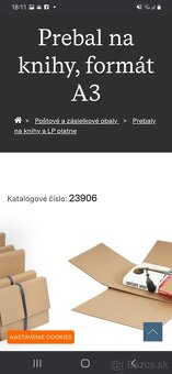 Kartónový obal na knihy A3 - 7