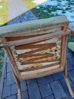 Predám tri retro kreslá - 7