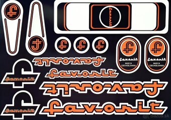 Predám nálepky Favorit a Eska - 7