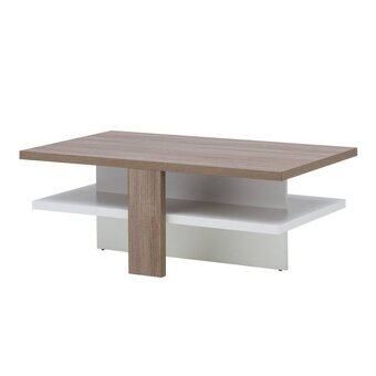 Obyvackovy stolik LUCY, dub/biela super stav - 7
