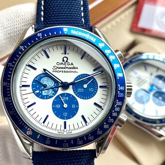 Pánske hodinky OMEGA Speedmaster Silver Snoopy Award - 7