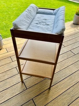 Detská postieľka Nobleo Vintage, prebaľovací pult, bariérka - 7