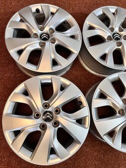 5x108 R16 Originál alu disky Citroen C4 - ET 47 - 7