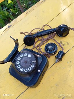 Starý telefón Elektrotechna - 7