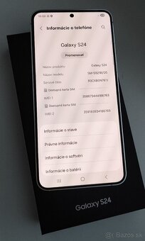 Samsung galaxy S24 Marble Gray ...NOVÝ... - 7
