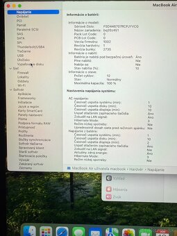 Predám MacBook Air 2020 M1 Space Grey HDD 256GB Stav Nového - 7