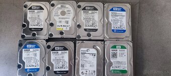 Disky do PC a serverov 3.5" SATA a serverove disky 2.5 SAS - 7